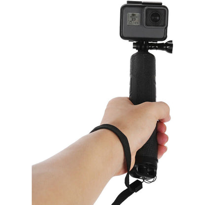 TELESIN 3 Way Waterproof Folding Handle Grip Monopod Arm with Mini Tripod Base Stand