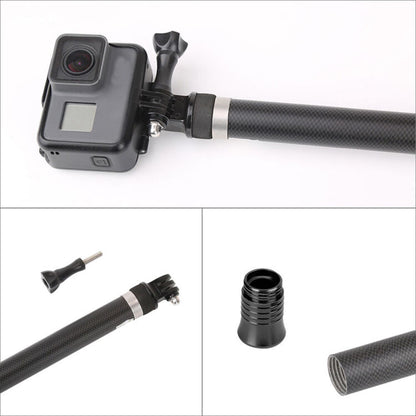 TELESIN Carbon Fiber Selfie Stick for GoPro & Action Cameras