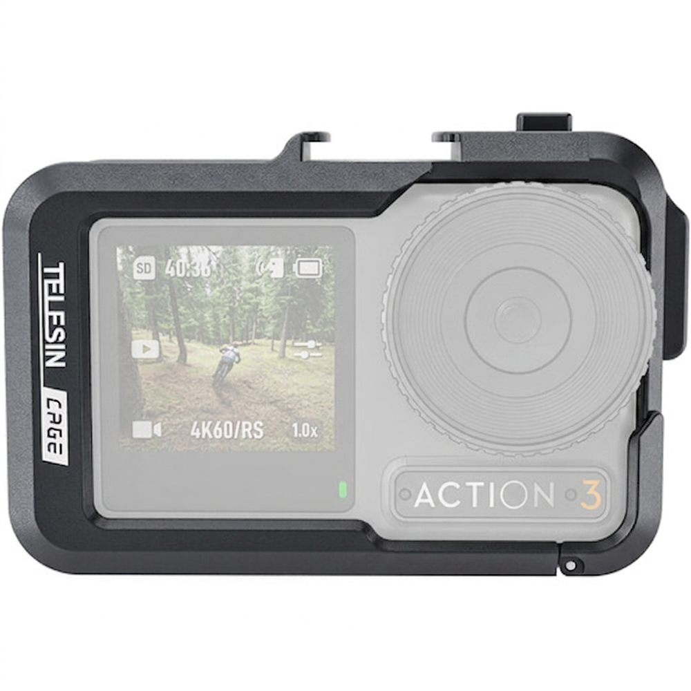 TELESIN Camera Cage for DJI Osmo Action 3 & 4
