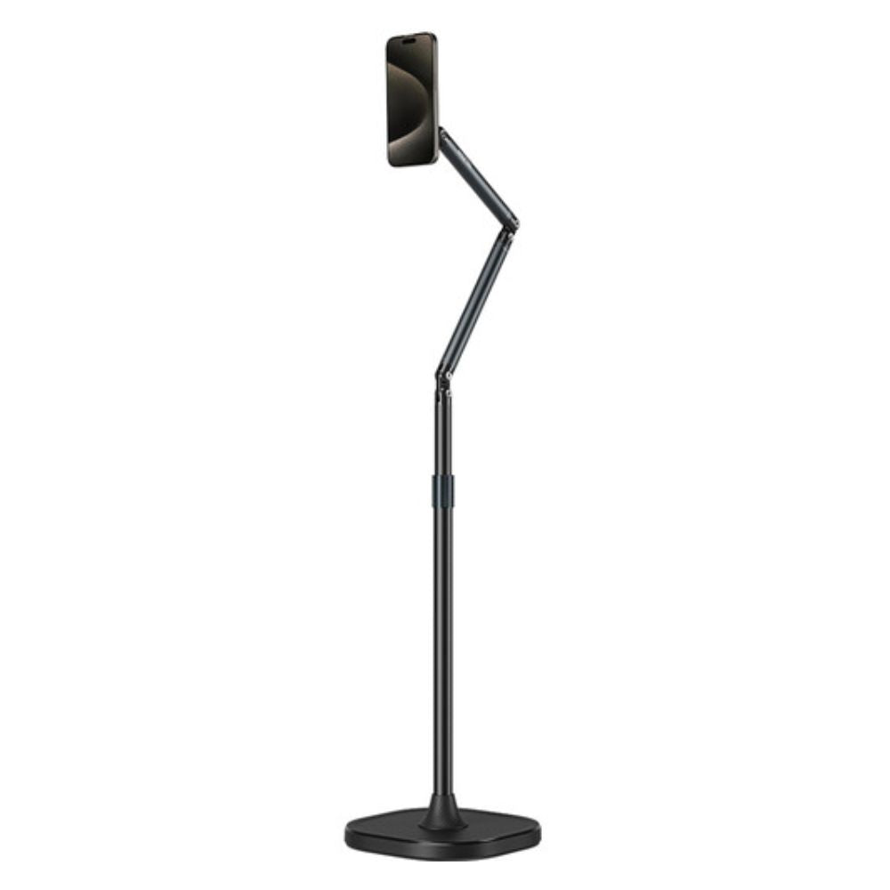 TELESIN MagSafe Mobile Video Livestreaming Floor / Desktop C-Clamp Stand with 360° Rotating Mount and Articulating Arm