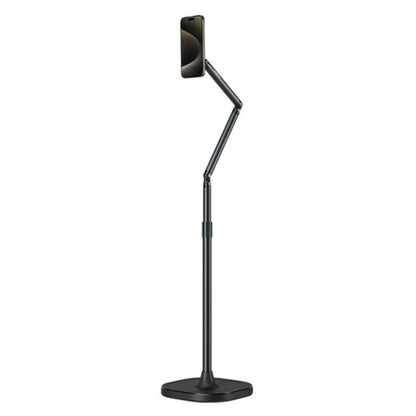 TELESIN MagSafe Mobile Video Livestreaming Floor / Desktop C-Clamp Stand with 360° Rotating Mount and Articulating Arm
