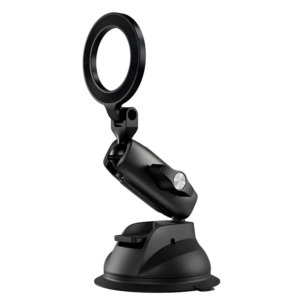 TELESIN MagSafe Car Suction Cup Mount for Smartphones with Full Adjustable Dual Ball Head and Metal Knobs