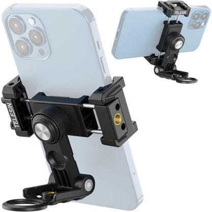 TELESIN Multifunctional Mobile Phone Holder Clip Mount