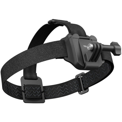 TELESIN 2 in 1 QR Quick Release Head Strap & Cap Clip for Action Camera