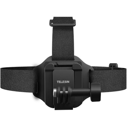 TELESIN 2 in 1 QR Quick Release Head Strap & Cap Clip for Action Camera
