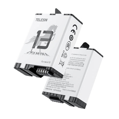 TELESIN GoPro HERO 13 Action Camera Stamina Rechargeable Battery 1950mAh Lithium Ion