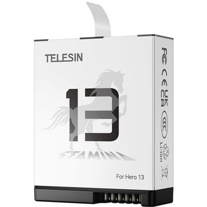 TELESIN GoPro HERO 13 Action Camera Stamina Rechargeable Battery 1950mAh Lithium Ion