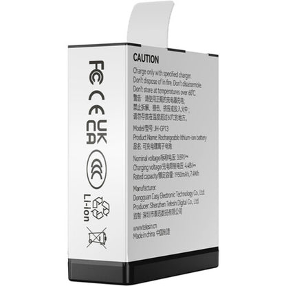 TELESIN GoPro HERO 13 Action Camera Stamina Rechargeable Battery 1950mAh Lithium Ion