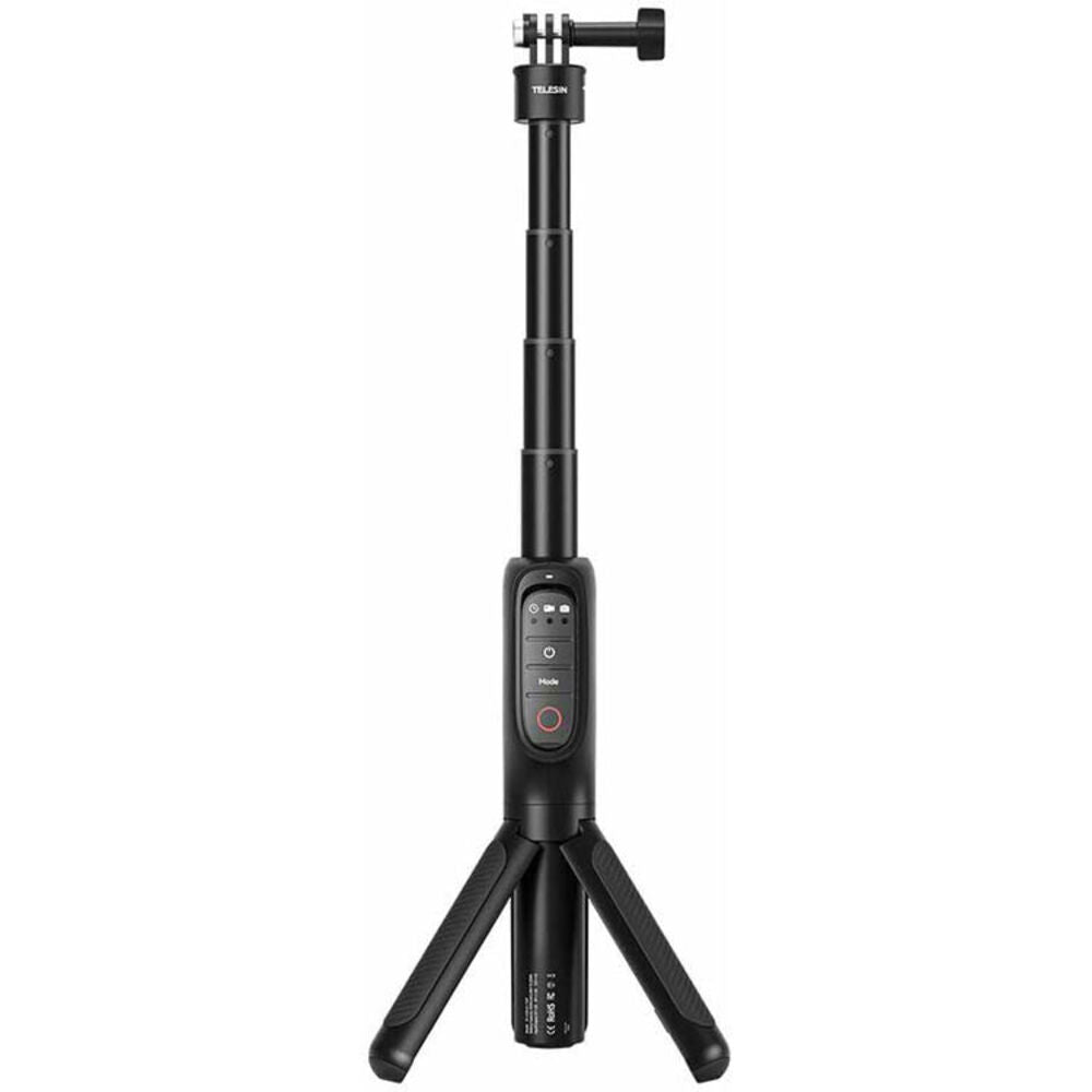 TELESIN GOPRO HERO13 12 11 10 9 MAX Shorty Tripod & Selfie Stick with Bluetooth Remote