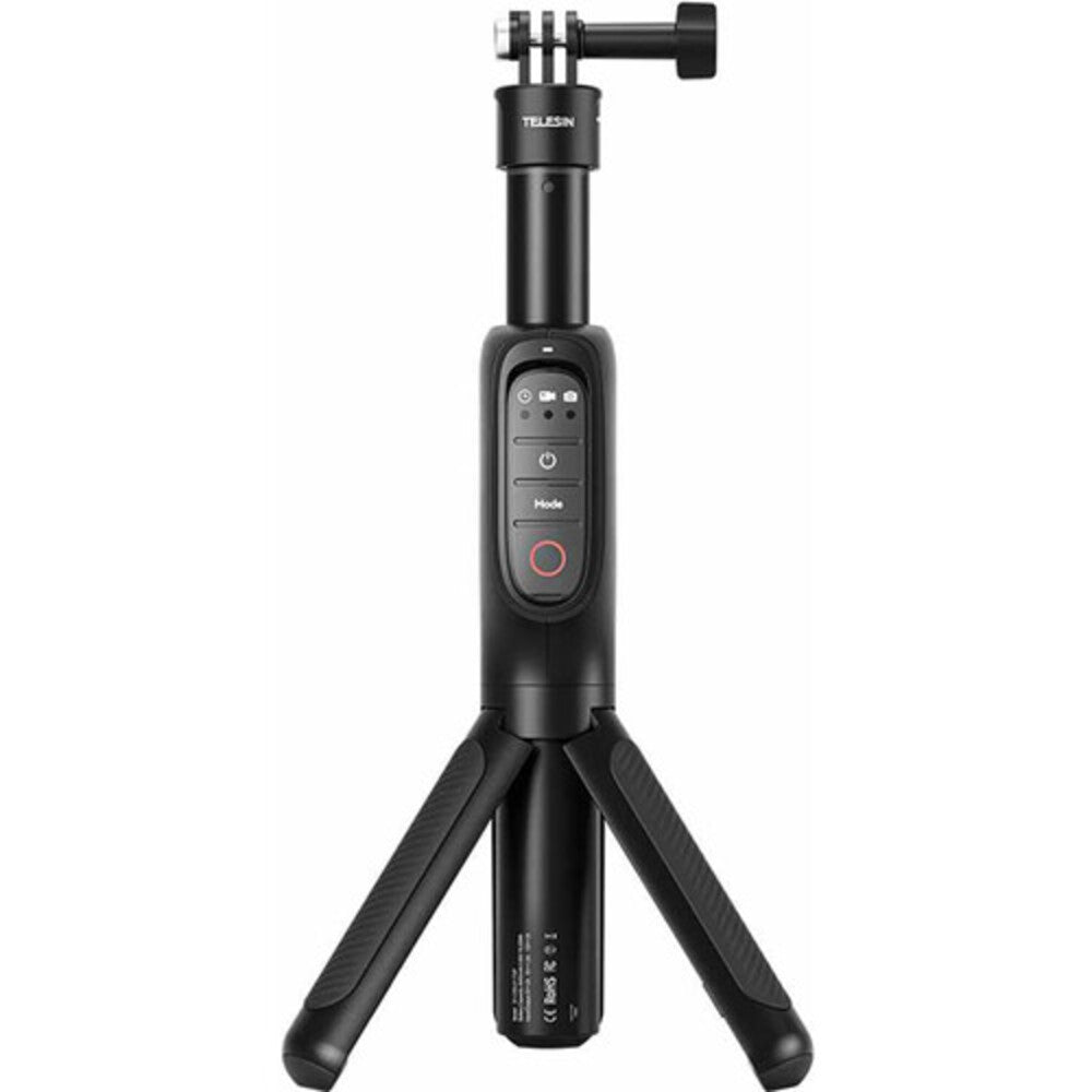 TELESIN GOPRO HERO13 12 11 10 9 MAX Shorty Tripod & Selfie Stick with Bluetooth Remote