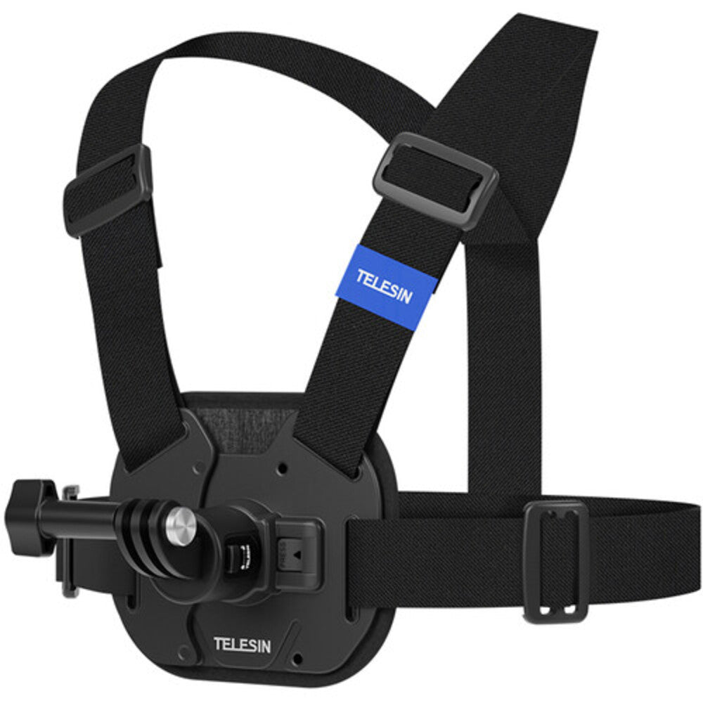 TELESIN QR Quick Release POV Vest Chest Strap Mount for DJI Insta360 GoPRO Action Cameras
