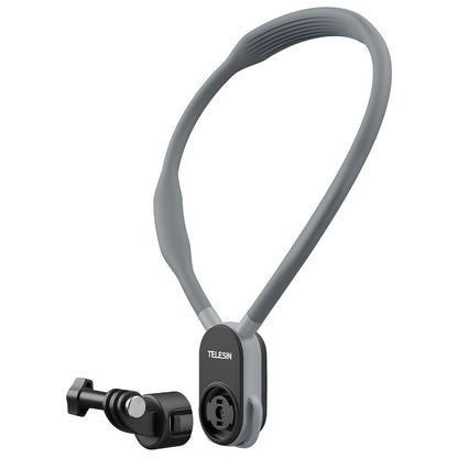 TELESIN Neck Holder Mount 2.0 Max | Standard Version QR Quick Release POV Mount with Chest Strap for GoPro DJI Insta360