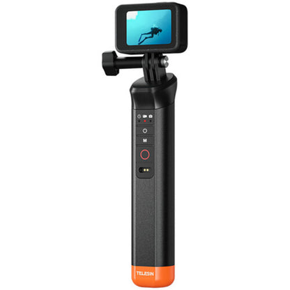 TELESIN Floating Handrip + Remote Control Bluetooth for GoPRO HERO 13 12 11 10 9 8 Action Camera