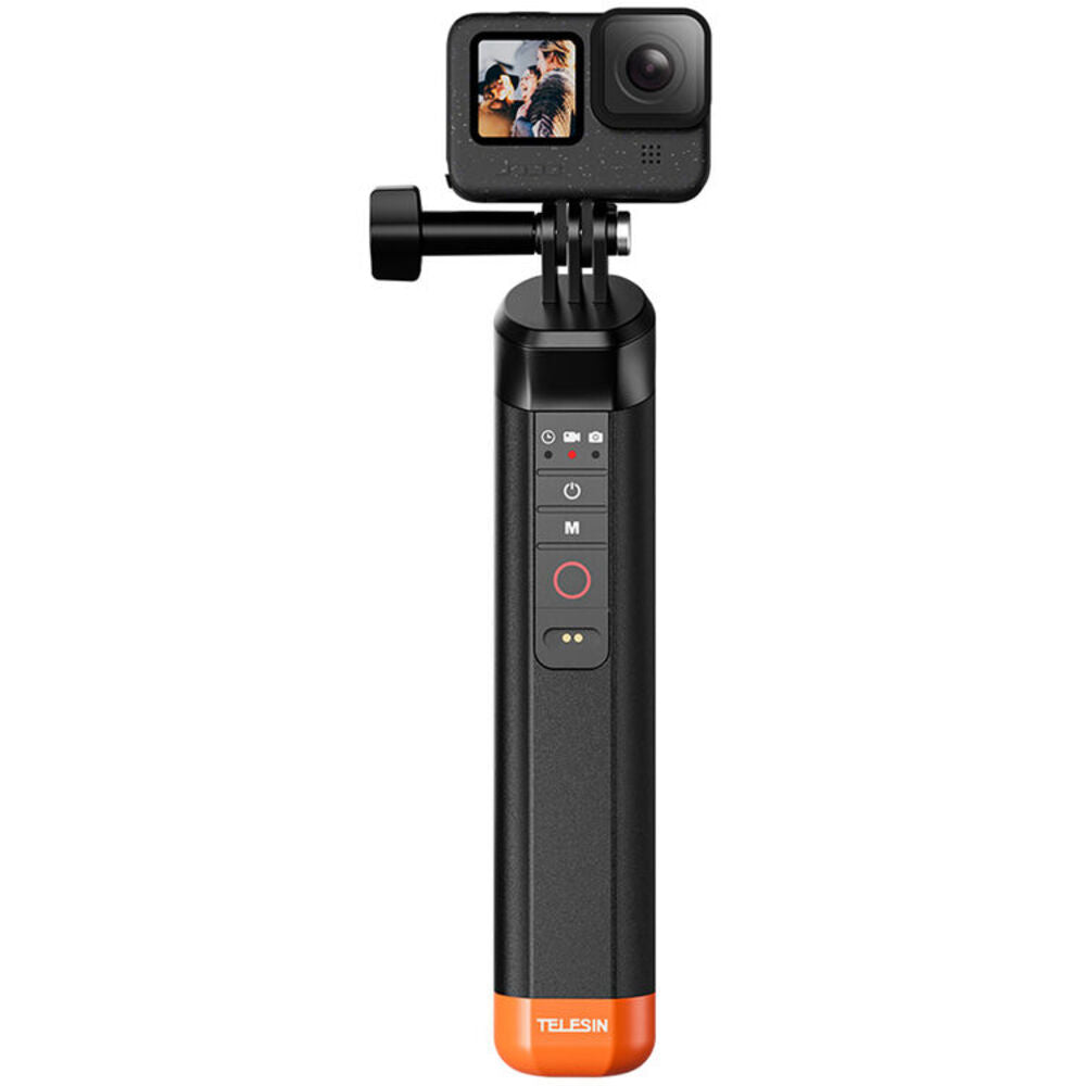 TELESIN Floating Handrip + Remote Control Bluetooth for GoPRO HERO 13 12 11 10 9 8 Action Camera