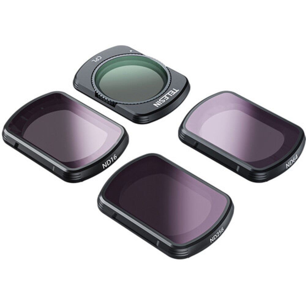 TELESIN DJI OSMO POCKET 3 CPL + ND16 ND64 ND256 Action Camera Lens Filter Kit Magnetic Attachment
