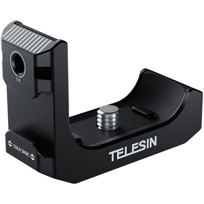 TELESIN Insta360 X4 L-Shape Mini Metal Cage Mount Open Frame Case for Action Camera