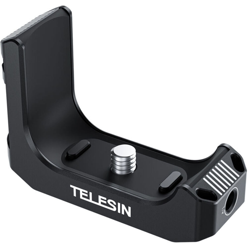 TELESIN Insta360 X4 L-Shape Mini Metal Cage Mount Open Frame Case for Action Camera