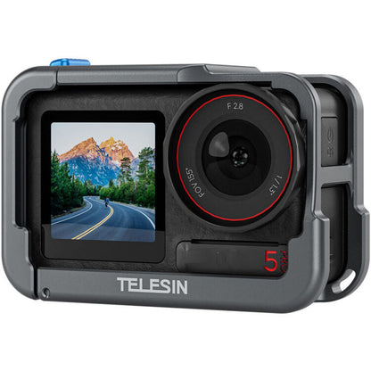 TELESIN DJI Osmo Action 5 Pro / 4 / 3 Ultralight Formfitting Metal Cage