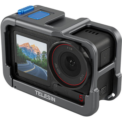 TELESIN DJI Osmo Action 5 Pro / 4 / 3 Ultralight Formfitting Metal Cage