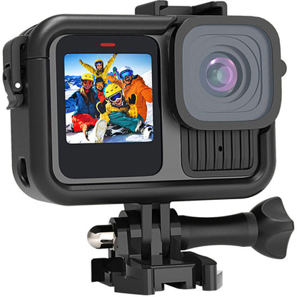 TELESIN Formfitting Cage Case for GoPro HERO 9/10/11/12/13 Action Cameras