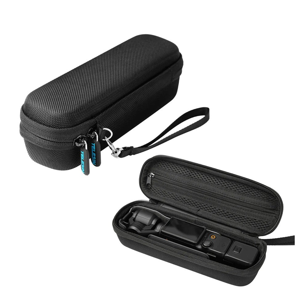 TELESIN Protective EVA Storage Case for DJI Osmo Pocket 3 Dual Zipper Shockproof
