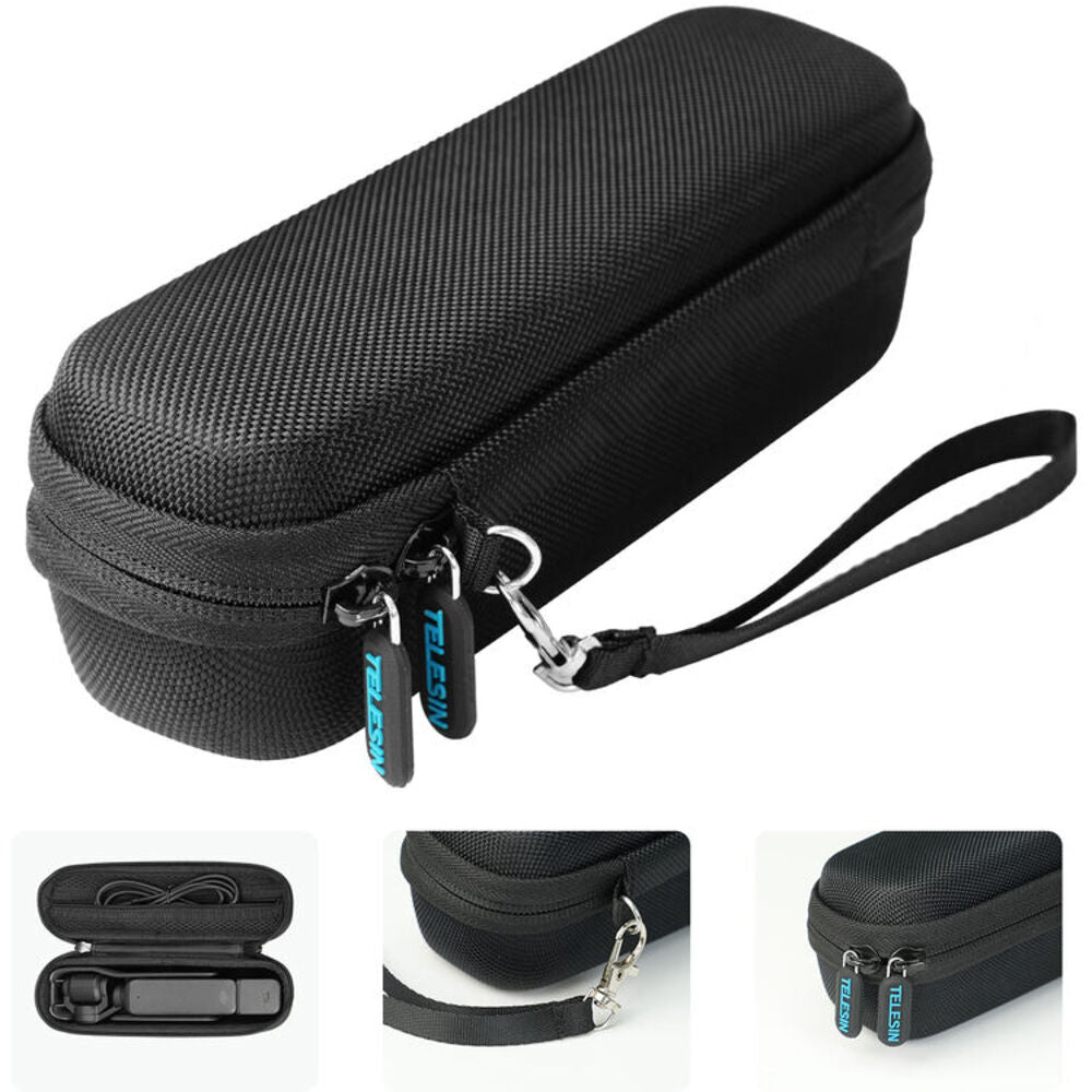 TELESIN Protective EVA Storage Case for DJI Osmo Pocket 3 Dual Zipper Shockproof
