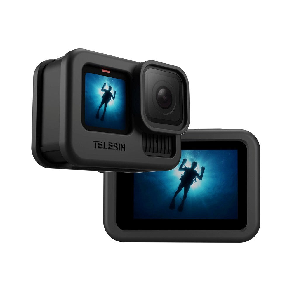 TELESIN GoPro HERO 13 13 Black 12 11 10 9 Protective Formfitting Silicone Case for Action Camera