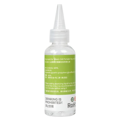 TELESIN 60ML Atomizer Liquid Fog Fluid for C40 Portable Fog Machine for Photography and Special Effects
