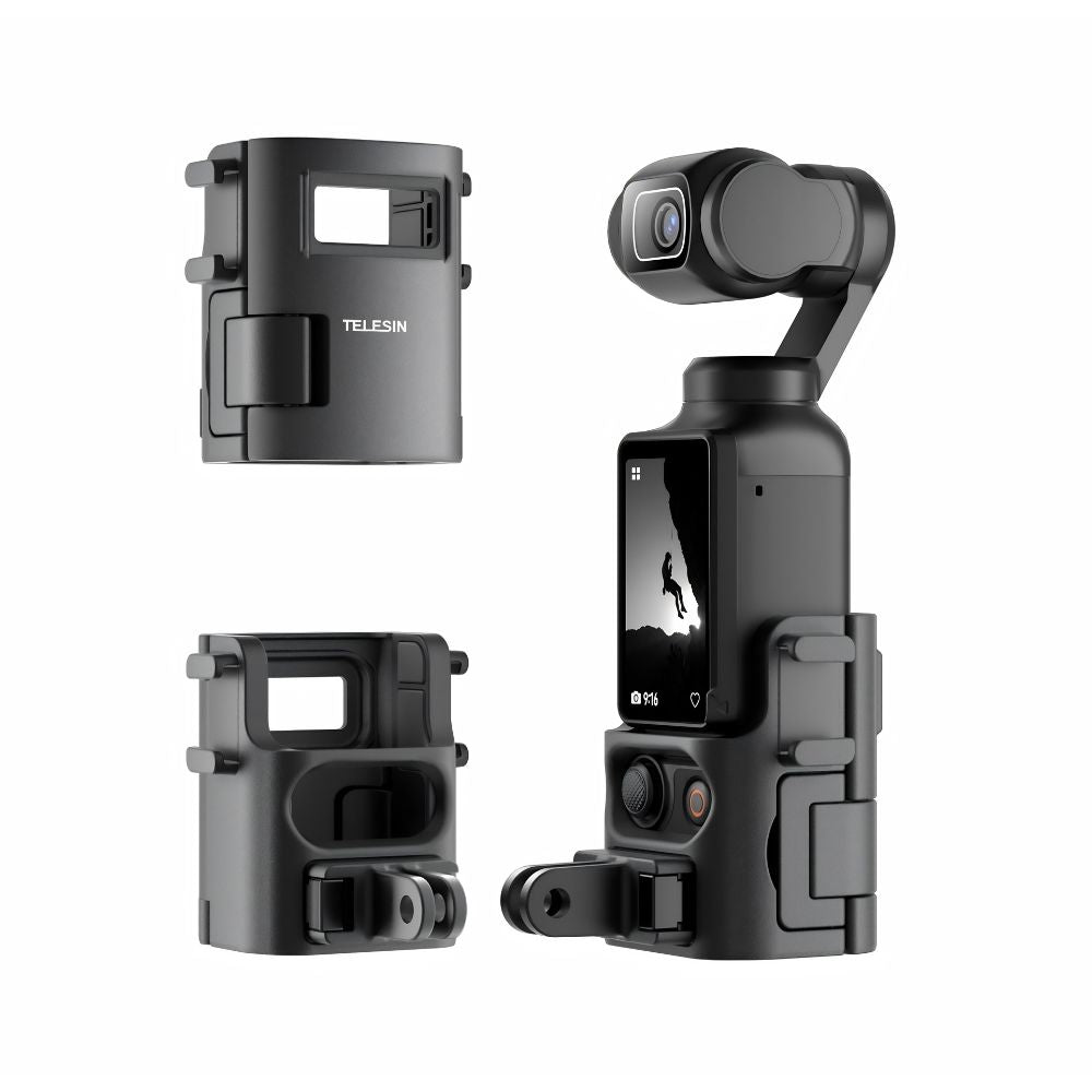 TELESIN Multi-Functional Expansion Frame for DJI Osmo Pocket 3 Camera