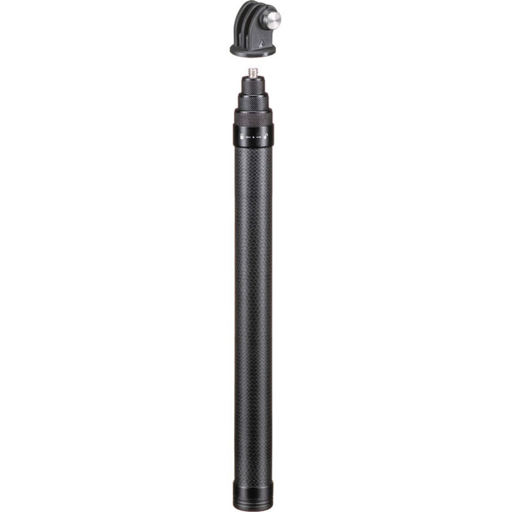 TELESIN Carbon Fiber Selfie Stick 4 Section Extendable Pole for GoPro & Action Cameras