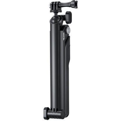 TELESIN Multifunctional Selfie Stick 3 Section Tripod for GoPro DJI Insta360 Extendable Hand Grip