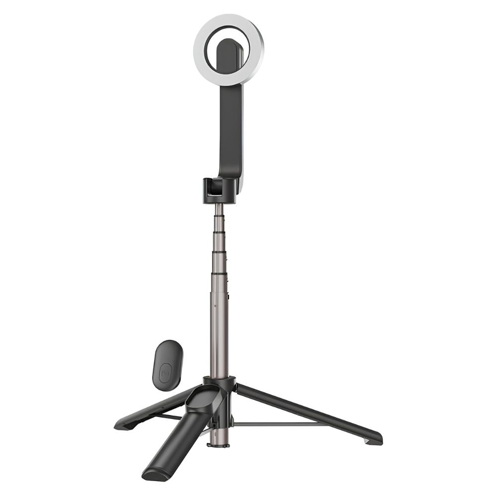 TELESIN MagSafe Selfie Stick Tripod with Detachable Wireless Remote for Magnetic Smartphones