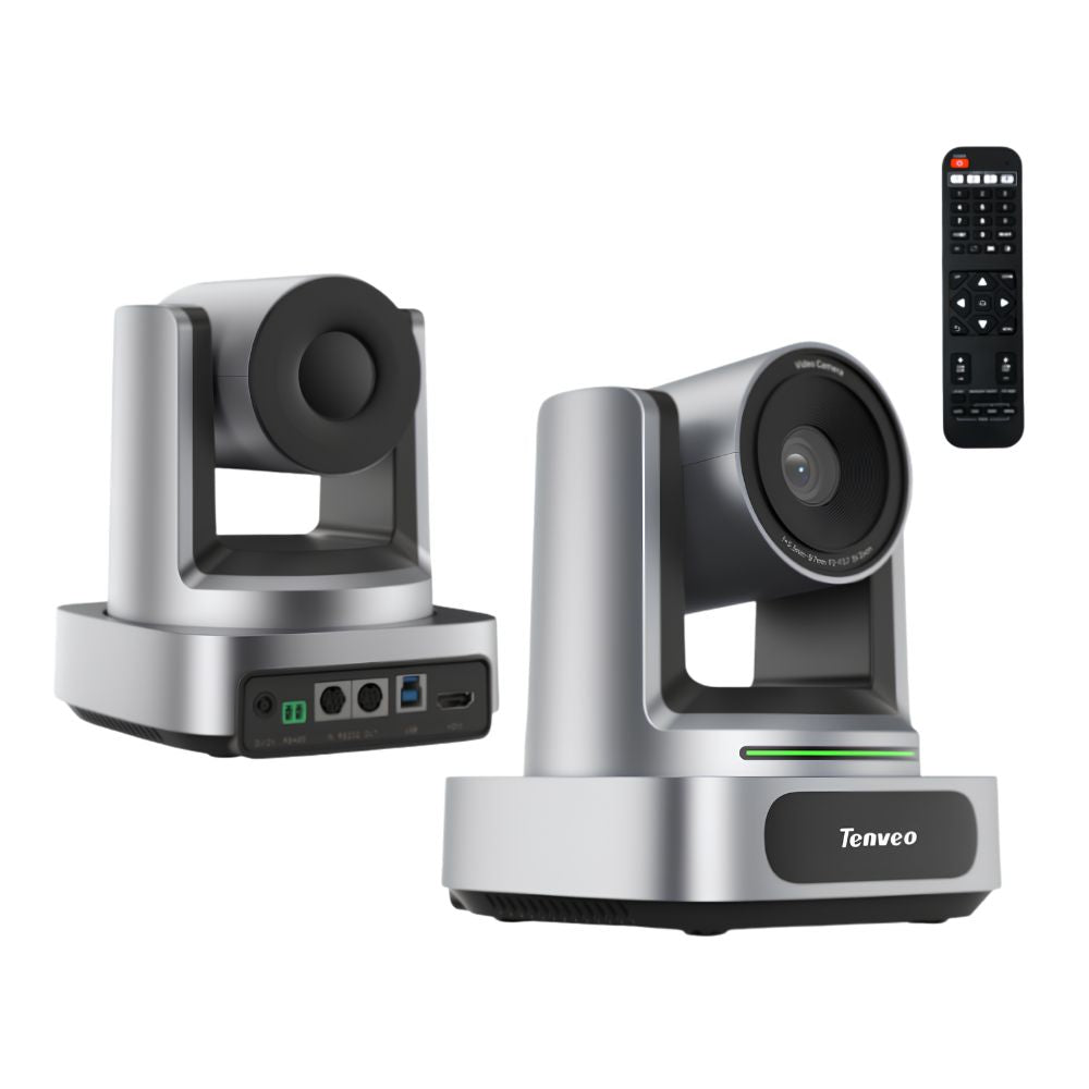 Tenveo EZ10H‑4K / EZ3H‑4K AI Auto Tracking PTZ Camera – 4K UHD Video Camera w/ 10X/3X Optical Zoom