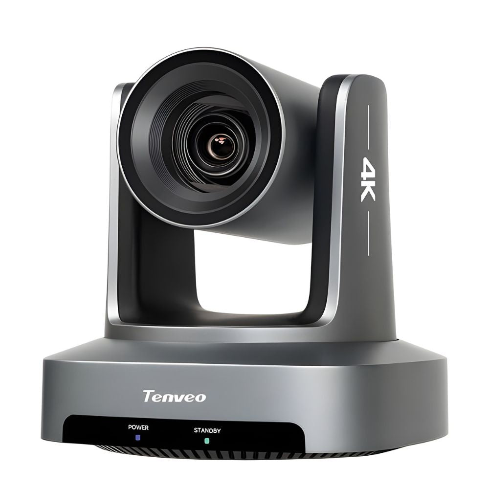 Tenveo TEVO UV12A-4K NDI HX2 UHD 4K AI Auto Tracking PTZ Camera with Pan, Tilt and 12x Optical Zoom