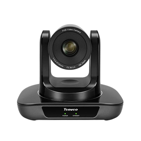 Tenveo TEVO-UHD Series FHD 1080P USB Video Conference PTZ Camera with IR Remote, RJ45, HDMI and SDI Outputs Pan, Tilt and 10 / 20 / 30x Zoom Plug & Play for Meetings and Livestreaming | UHD10N, UHD20N, UHD30N | JG Superstore