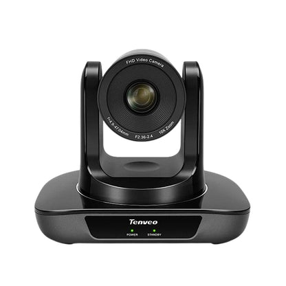 Tenveo TEVO-UHD Series FHD 1080P USB Video Conference PTZ Camera with IR Remote, RJ45, HDMI and SDI Outputs Pan, Tilt and 20x Zoom Plug & Play for Meetings and Livestreaming | UHD20N