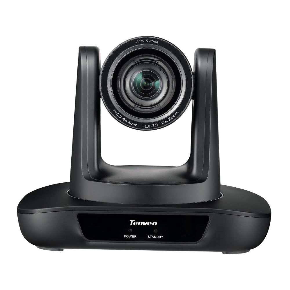 Tenveo Tevo 3X / 10X / 20X Zoom 2MP 1080p 60fps FHD PTZ Video Conference Camera - USB-B 3.0, HDMI, RS232, RS485 with IR Remote Control for Business Meeting, Events, Church, Online, Education, and Training Video Recording | TENVEO UHDPRO