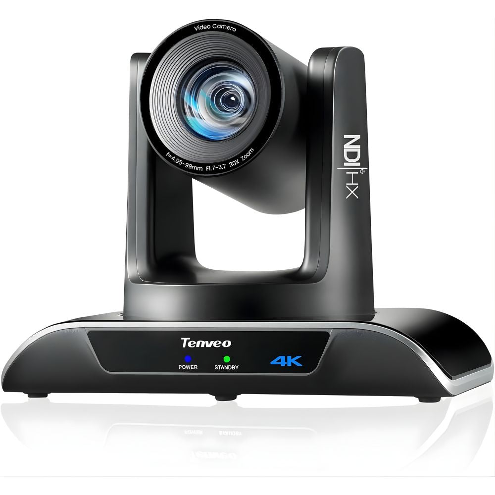 Tenveo VHD20H 会議室カメラ Tenveo TEVO-VHD20H-4K-NDI HX2 UHD 4K AI Auto Tracking PTZ Camera