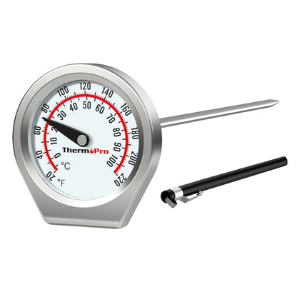 ThermoPro APT418 Portable Instant Read Analog Meat Thermometer with 5-inch Stainless Steel Probe
