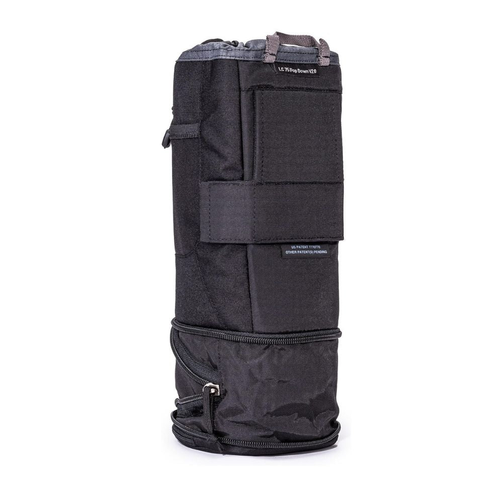 Think Tank Lens Changer 75 Pop Down V2.0 Camera Lens Modular Pouch for 70-200mm or 100-400mm  Lenses and Tripods for Photography