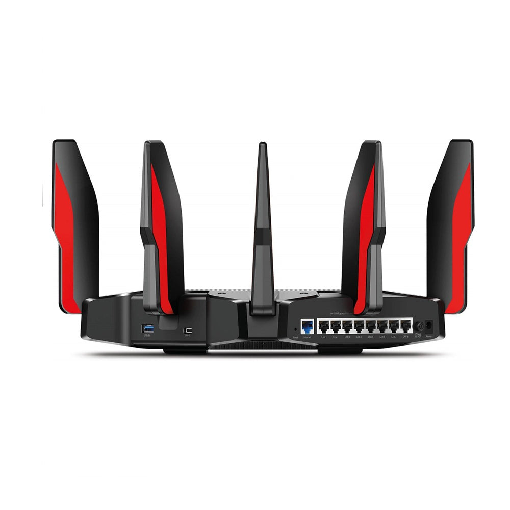 TP-Link AX11000 Tri-Band MU-MIMO Wi-Fi 6 Gaming Router with 5G Gaming Band, 4804Mbps at 5GHz_2, 2.5G WAN Port, 1.8GHz Quad-Core CPU, 1GB RAM, OFDMA, Beamforming, USB Type A / Type C, Alexa Supported, VPN Server & Acceleration