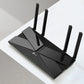 TP-Link Archer AX23 AX1800 Dual Band Gigabit Wi-Fi 6 Router with Next-Gen Platform, 1201Mbps at 5GHz, 574Mbps at 2.4GHz, Dual-Core CPU, 4 Gigabit LAN Ports, OFDMA, Access Point Mode, IPv6 Supported, Beamforming, VPN Server, OneMesh