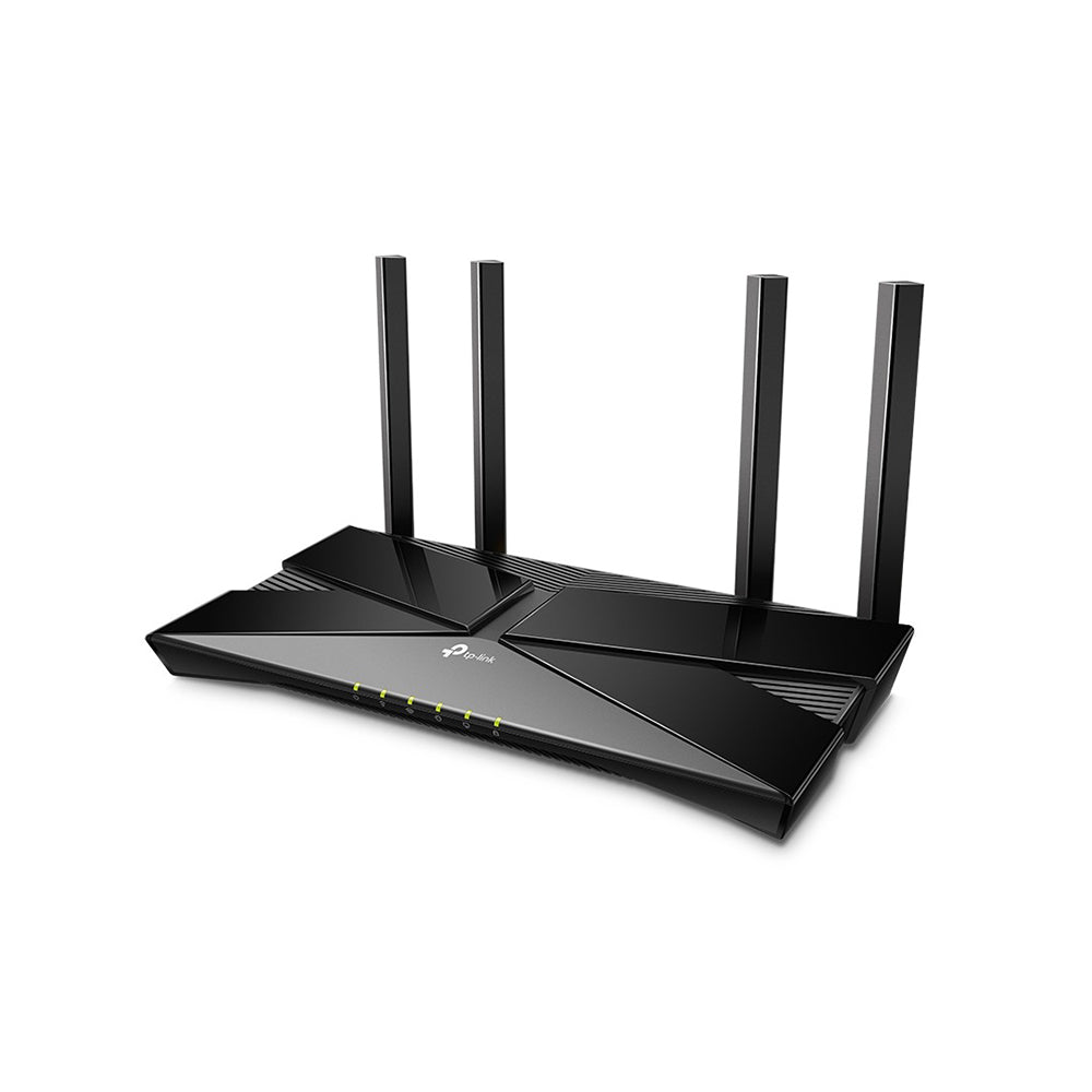 TP-Link Archer AX23 AX1800 Dual Band Gigabit Wi-Fi 6 Router with Next-Gen Platform, 1201Mbps at 5GHz, 574Mbps at 2.4GHz, Dual-Core CPU, 4 Gigabit LAN Ports, OFDMA, Access Point Mode, IPv6 Supported, Beamforming, VPN Server, OneMesh