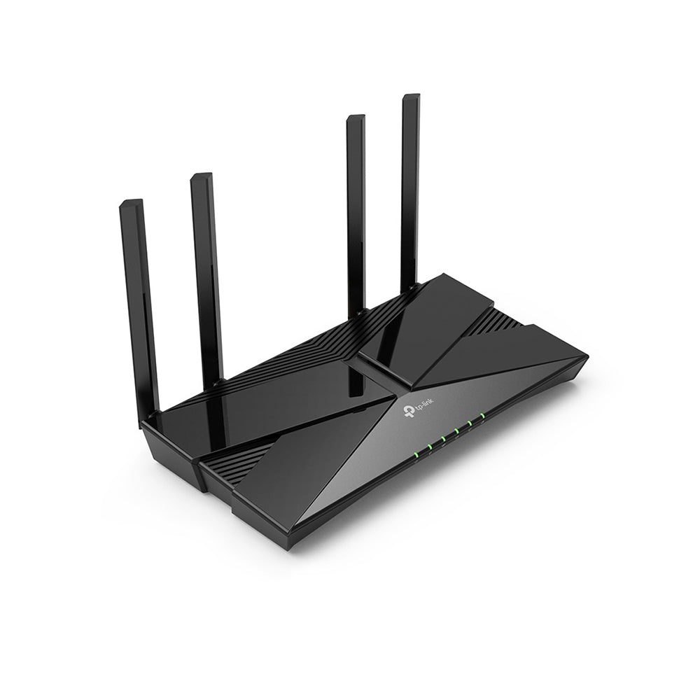 TP-Link Archer AX23 AX1800 Dual Band Gigabit Wi-Fi 6 Router with Next-Gen Platform, 1201Mbps at 5GHz, 574Mbps at 2.4GHz, Dual-Core CPU, 4 Gigabit LAN Ports, OFDMA, Access Point Mode, IPv6 Supported, Beamforming, VPN Server, OneMesh