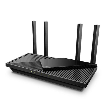 TP-Link Archer AX55 AX3000 Dual Band Gigabit Wi-Fi 6 Router OFDMA High-Speed 2402 Mbps 5GHz /  574 Mbps 2.4GHz with OneMesh Support, HomeSheild, Quad-Core CPU, 512MB RAM, USB 3.0 and Gigabit Ports WIFI TP LINK TPLINK