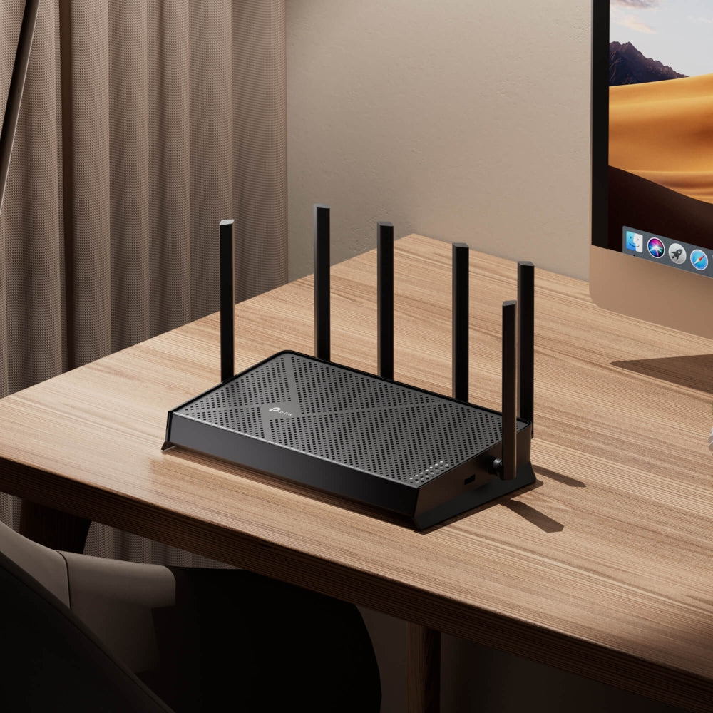 TP-Link Archer BE400 BE6500 Dual-Band Wi-Fi 7 6500Mbps Smart Gigabit Router with MU-MIMO, Beamforming, Whole Home Mesh, HomeShield Security, VPN, WPA3, QoS, 2.5Gbps WAN/LAN for 4K/8K Streaming, Online Gaming & Conferencing | TP LINK TPLINK