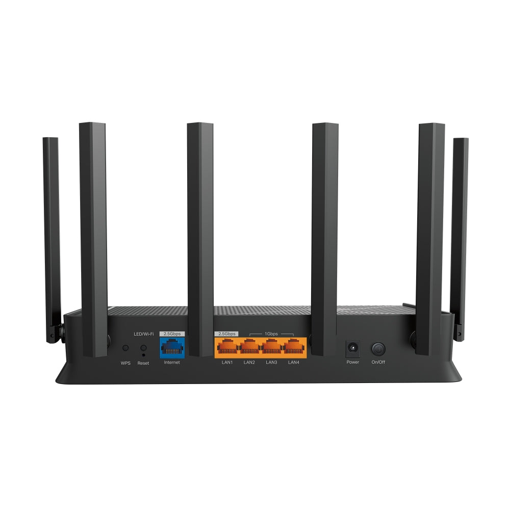 TP-Link Archer BE400 BE6500 Dual-Band Wi-Fi 7 6500Mbps Smart Gigabit Router with MU-MIMO, Beamforming, Whole Home Mesh, HomeShield Security, VPN, WPA3, QoS, 2.5Gbps WAN/LAN for 4K/8K Streaming, Online Gaming & Conferencing | TP LINK TPLINK