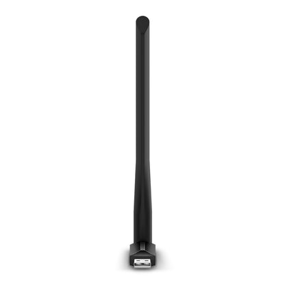 TP-Link Archer T2U Plus AC600 High Gain Wireless Dual Band USB 2.0 Adapter with 433Mbps at 5GHz, 200Mbps at 2.4GHz Wi-Fi, Adjustable High Gain External Antenna for Windows & macOS