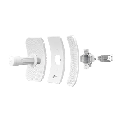 TP-Link CPE710 5GHz AC 867Mbps 23dBi Outdoor CPE for PtP Wireless Bridge & PtMP AP/Client, AP Router, AP Client, Router, Repeater, Bridge Mode with 30km+ Wireless Transmission, Dual-Polarized Directional MIMO Antenna, IP65 Weatherproof