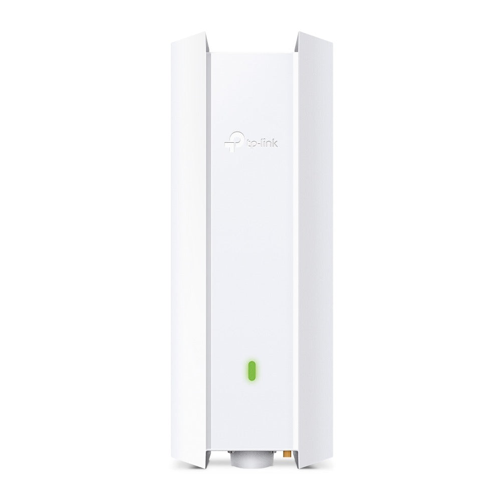 TP-Link EAP610-Outdoor AX1800 Dual Band Indoor/Outdoor Wi-Fi 6 Access Point with 1201Mbps at 5GHz, 574Mbps at 2.4GHz, MU-MIMO, OFDMA, IP67 Waterproof, Mesh, Beamforming, Seamless Roaming, Passive PoE, Omada SDN, Band Steering